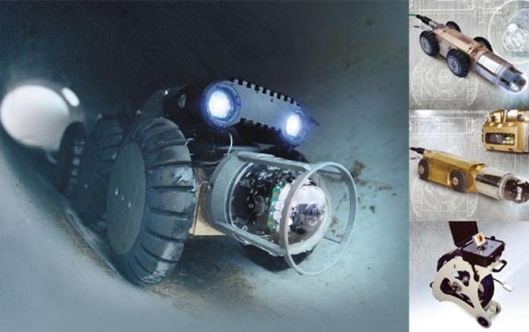 Inspection of Internal Piping Using Robots
