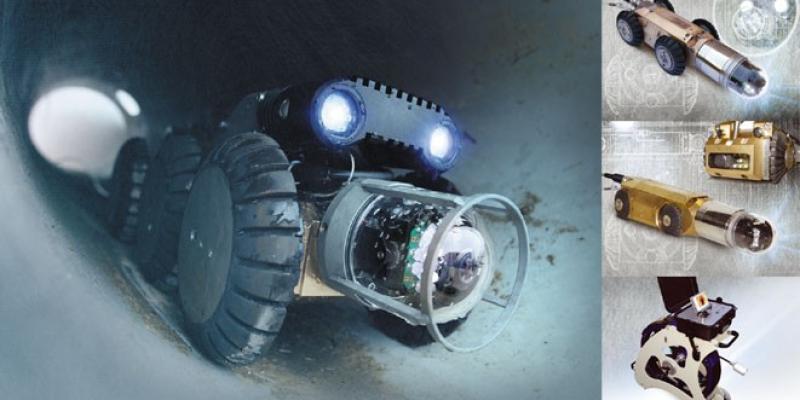 Inspection of Internal Piping Using Robots