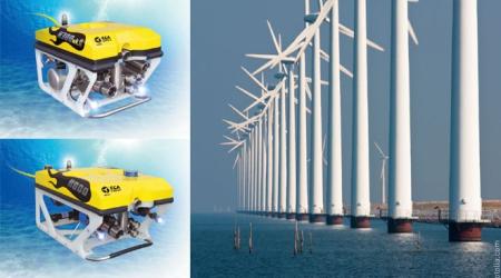 Windfarm Inspection and Monitoring by Rov